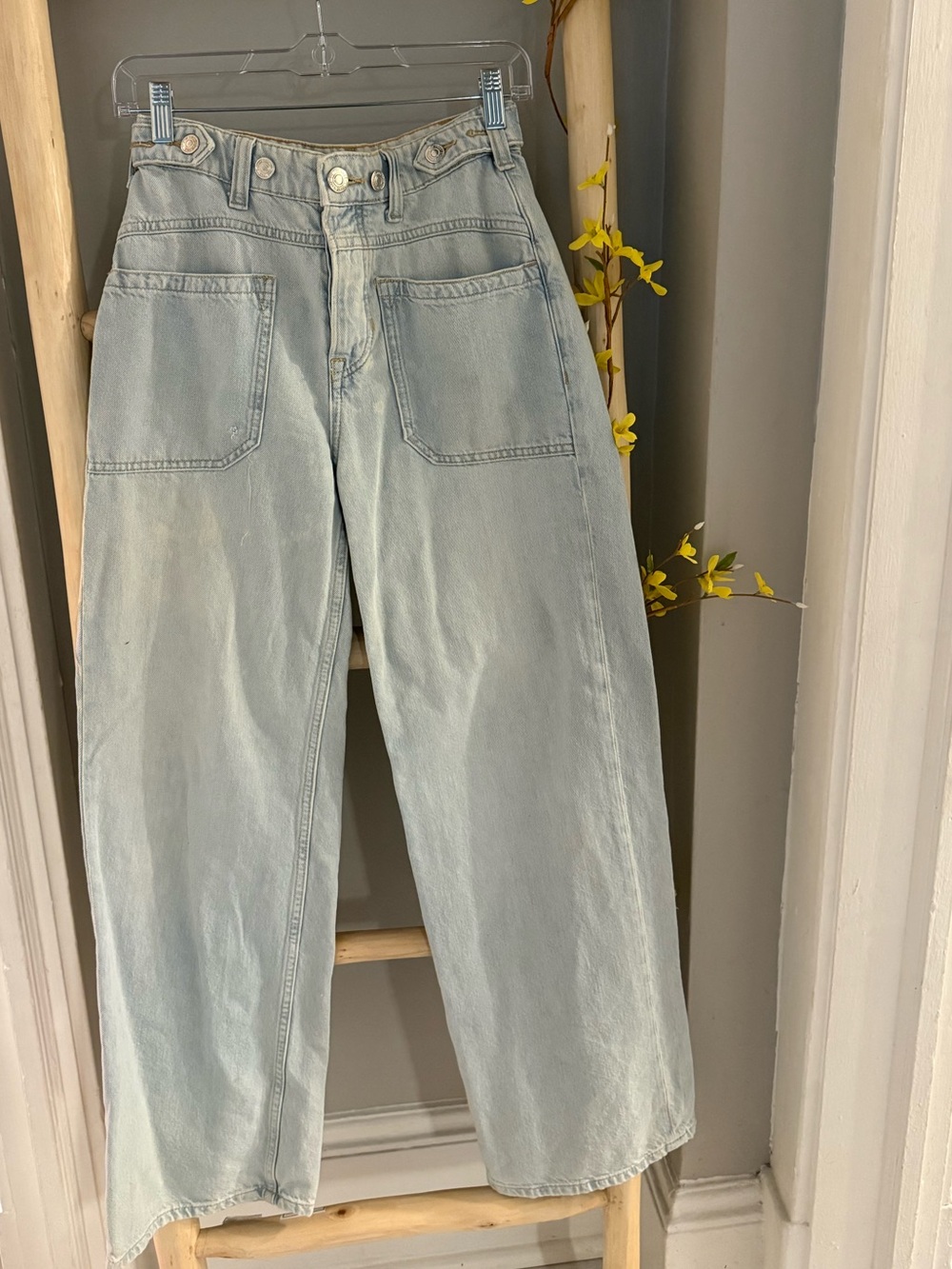 Free People We The Free Palmer Cuffed Jean - Picture 3 of 6